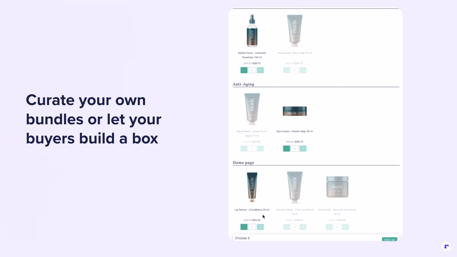 Choose Products